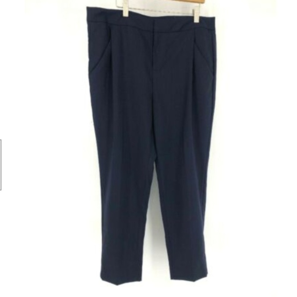 Everlane Blue Trouser Pants Size 10 Pleated